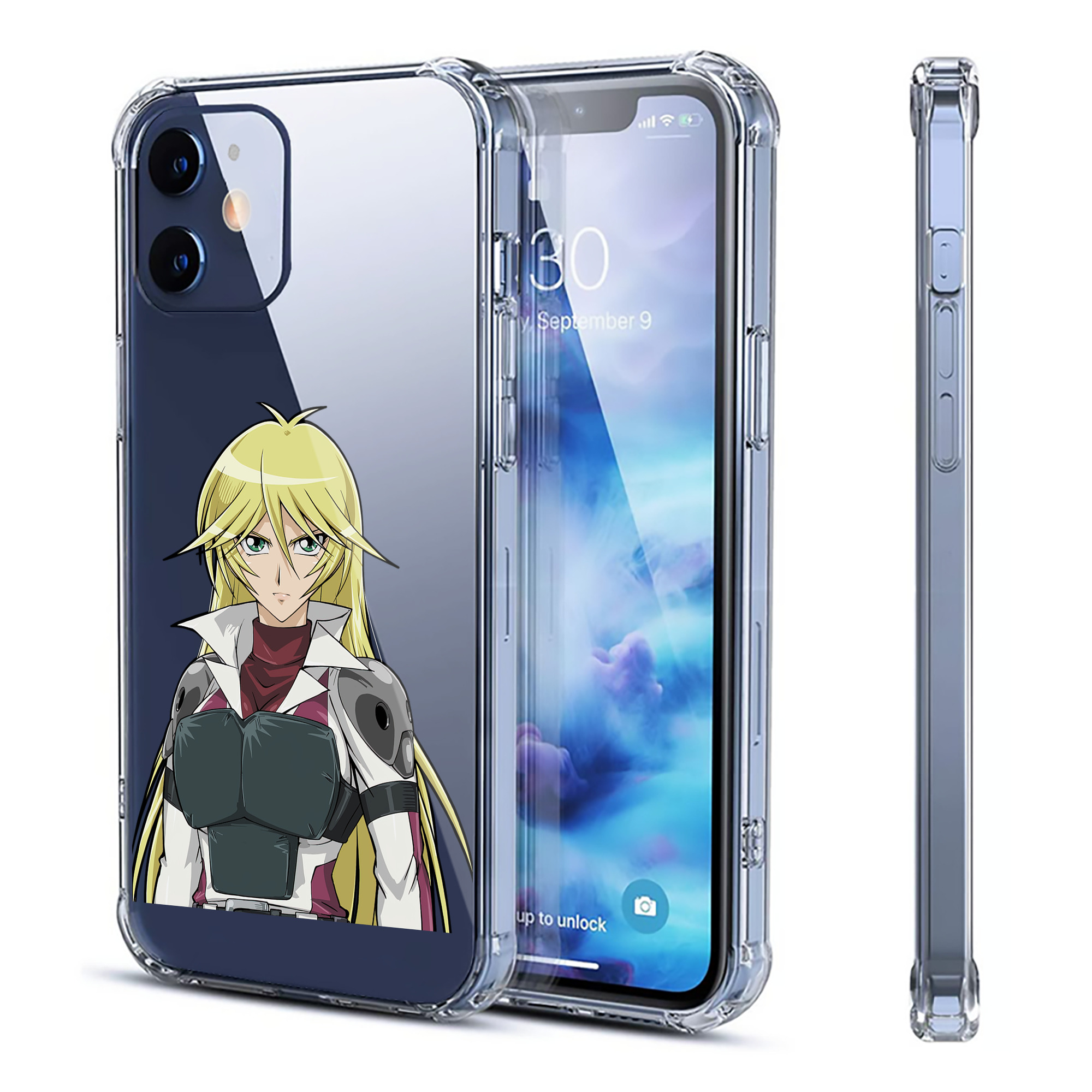（画像用） 遊☆戯☆王 Yu-Gi-Oh! 【iPhone 12シリーズ対応】透明スマホケース（クリアソフトケース）